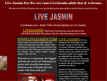 Tablet Screenshot of live-jasmin-sex-cams.com